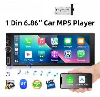 Radio Pantalla Coche 1 Din 6.86 MP5