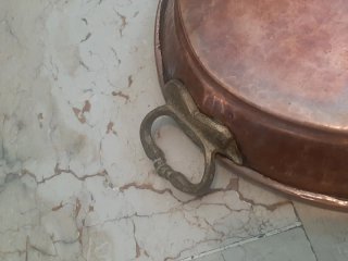 Vassoio vintage in metallo