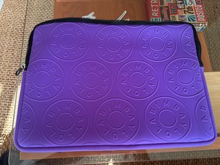 Funda portátil Bimba y Lola morada