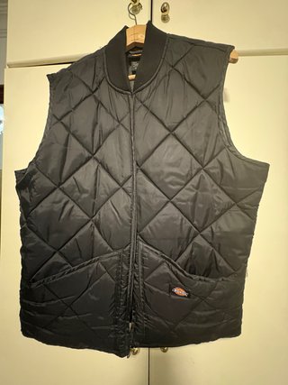 Chaleco acolchado Dickies negro