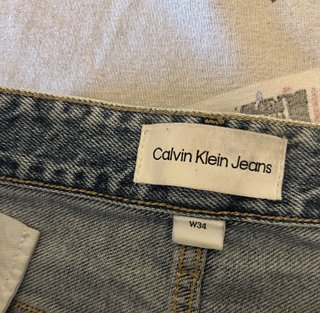 Jeans Calvin Klein Dad Jeans W34 Nuovi