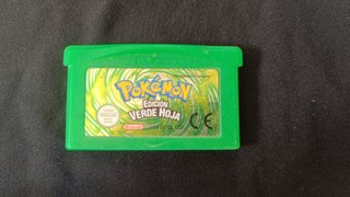 Pokemon Verde Hoja GBA PAL ESP Nintendo