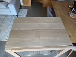 Aparador Vertical Ikea Madera y Cristal