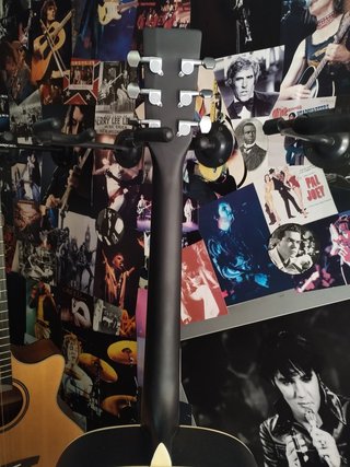 (Nueva) Guitarra Acustica GewaPure (Cataluna)Negra