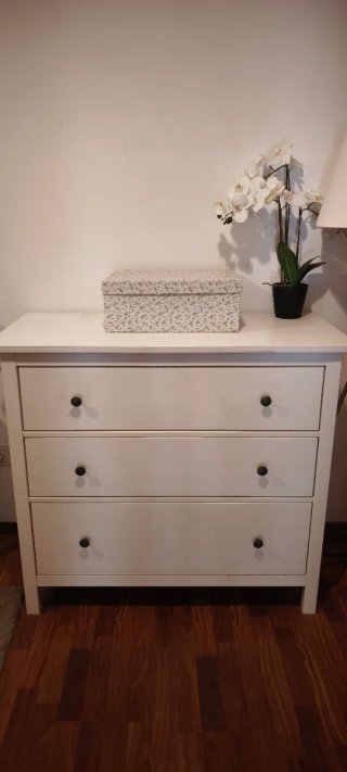 Cómoda Ikea HEMNES Blanca