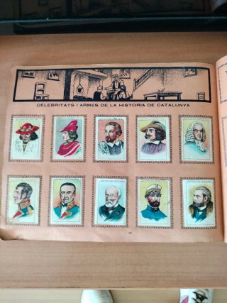 Álbum Historia de Catalunya - Xocolata Juncosa