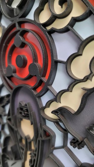 Lámpara LED Itachi Uchiha Naruto