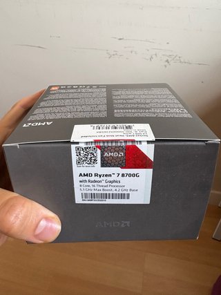 AMD Ryzen 7 8700G CPU 8 nucleos 16 hilos