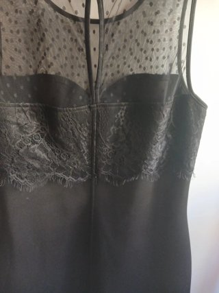 Vestido elegante negro
