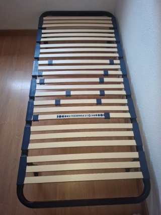 Somier 80x180 cm patas metálicas