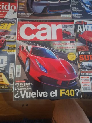Lote revistas coches