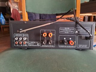 Amplificador AV-999BT / AV-326BT Negro