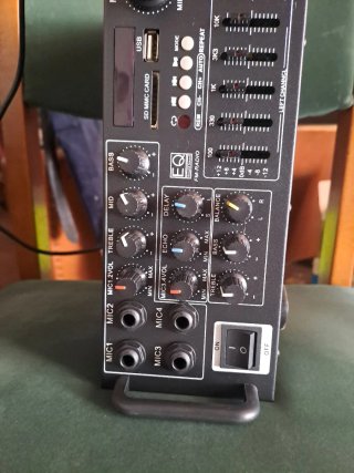Amplificador AV-999BT / AV-326BT Negro