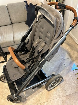 Carrito Mutsy Nio Silla + Capazo Todoterreno