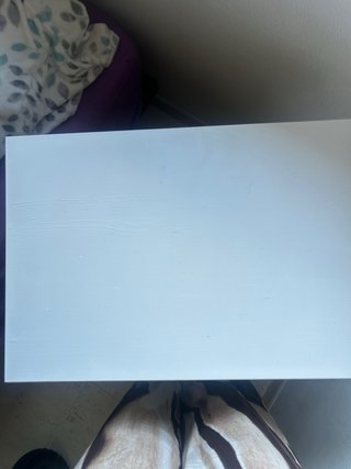 Mesita de noche Ikea Hemnes blanca