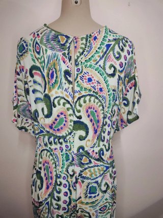 Mono largo estampado Slowlove Talla XL