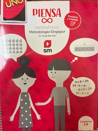 Matemáticas Piensa ∞ : metodología Singapur