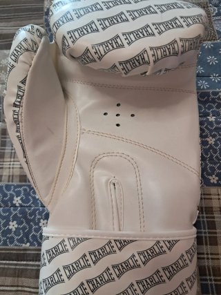 Guantes de Boxeo Charlie Blancos 16oZ