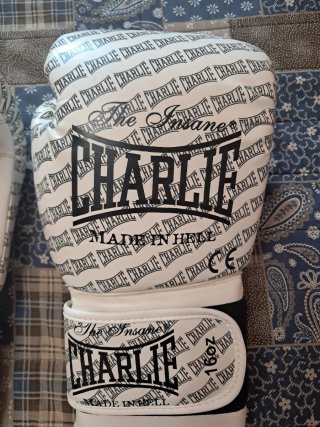 Guantes de Boxeo Charlie Blancos 16oZ