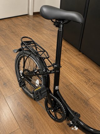 Bicicleta plegable CHILLAXX negra
