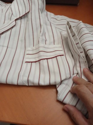 Pijama Clásico Caballero Rayas