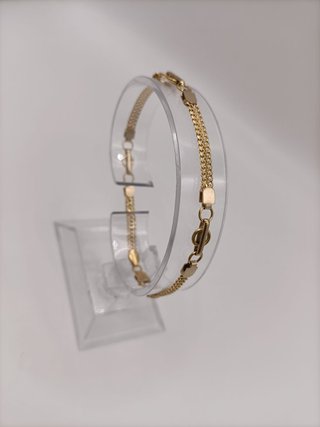 Pulsera Oro 18k -Bismark- 6,60gr - 19,5cm