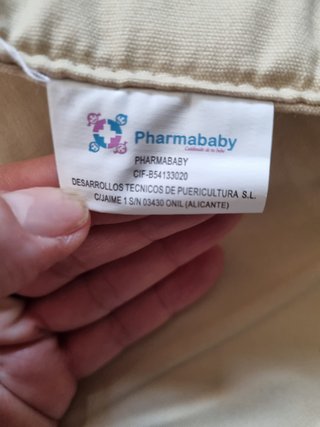 Organizador de tela para bebé
