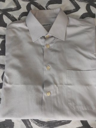 Camisa de rayas KENT'S gris hombre