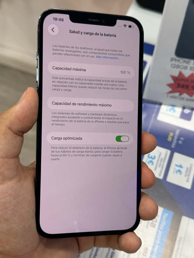 IPHONE 12 PRO MAX 128GB 100% SALUD