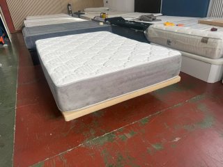 140x200 BASE TAPIZADA COLCHÓN IMPERIAL VISCO