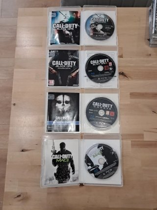 Pack 4 Juegos Call of Duty PS3