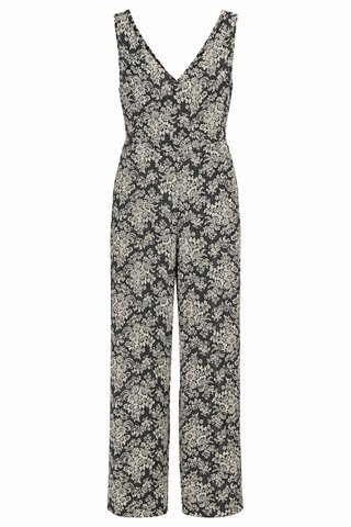 Mono floral beige y negro