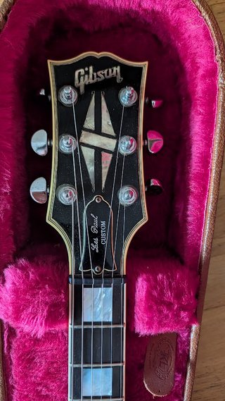 Gibson Les Paul Custom 2003 Ebony + Estuche origen
