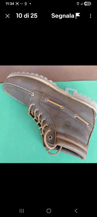 Timberland Stivali Marroni Taglia 44 prezzo fisso