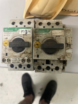 2 Guardamotores Moeller PKZMO-4 y PKZMO-16