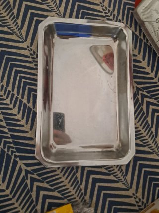 Báscula de cocina vintage Stube roja