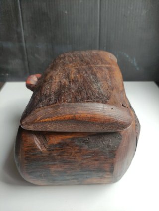 Caja de madera artesanal