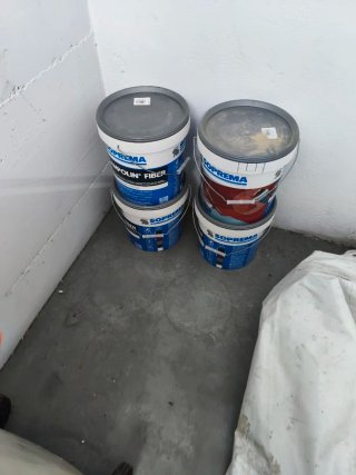 Bote Campolin Fiber Gris 20kg.