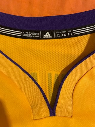Canotta Lakers Dwight Howard Adidas Taglia XL