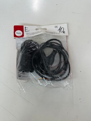 Portalámparas E27 Rayher con cable e interruptor