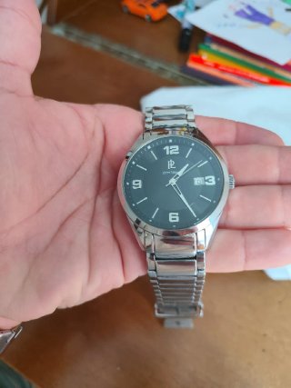 Reloj Pierre Lannier Negro/Plateado