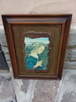Quadro in legno con immagine