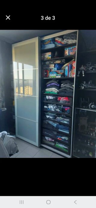 Armario puertas correderas cristal Ikea