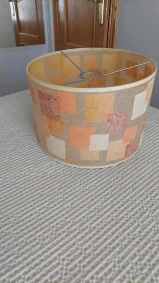 Tulipa de lámpara de papel