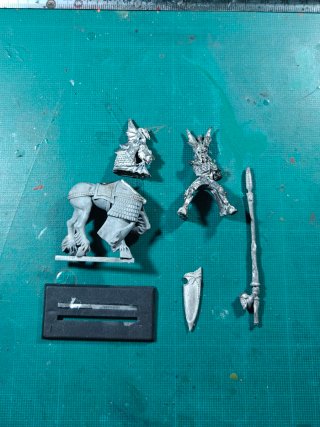Caballero Dragón Altos Elfos Warhammer Fantasy