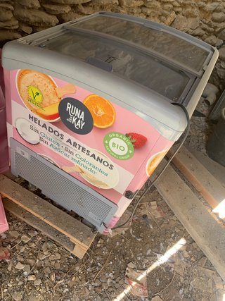 Congelador Runa de Kay Helados Artesanos