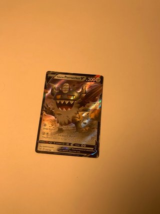 Carta Pokemon Galarian Perrserker V 129/196