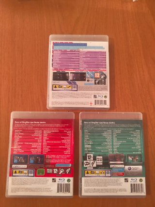 Lote SingStar PS3