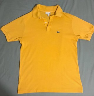 Polo Lacoste Amarillo Talla 16