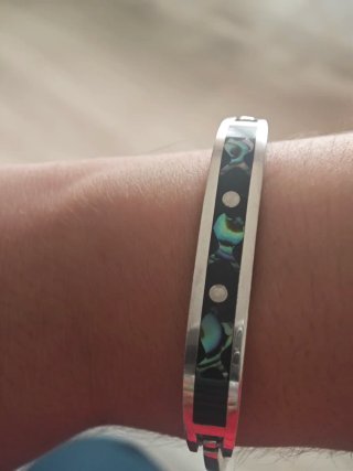 Pulsera Plata 925 México Abalone